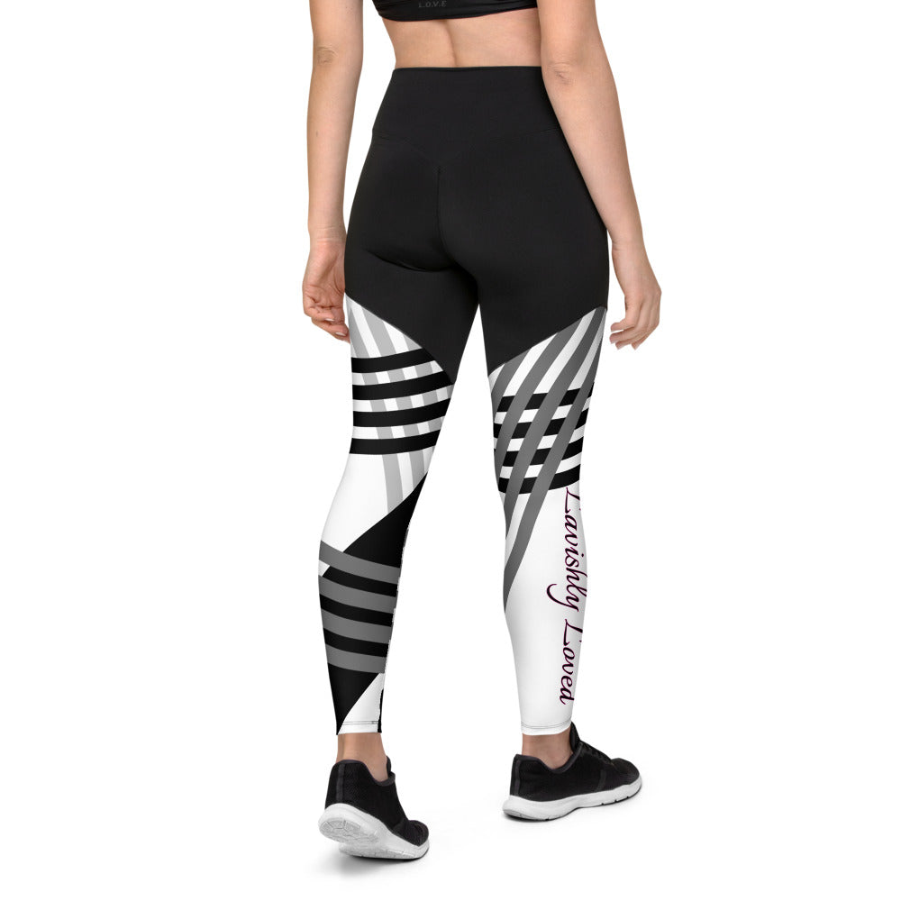 Lavishly Loved Sports Leggings