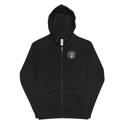 Iron Sharpens Iron Unisex fleece zip up hoodie