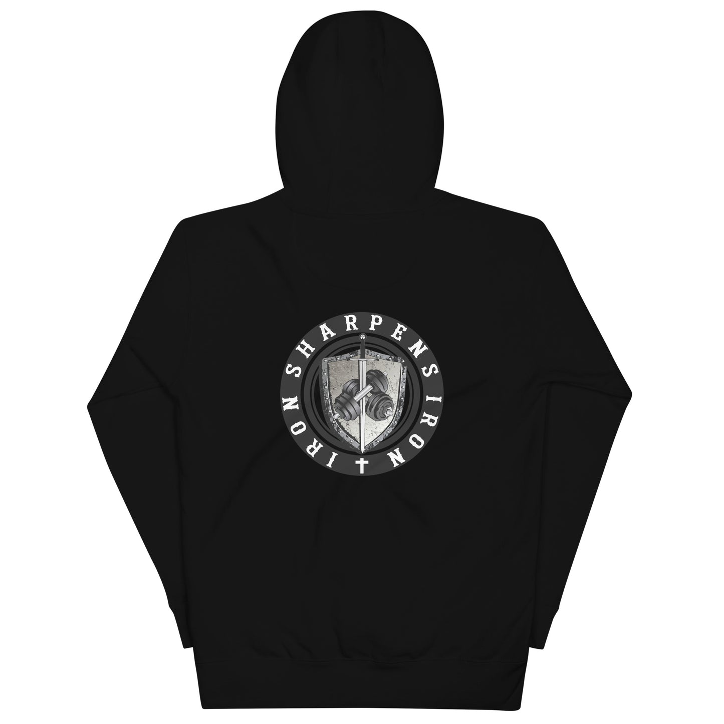 Unisex IRON SHARPENS IRON ETERNAL PREMIUM  Hoodie (BLK COLLECTION)