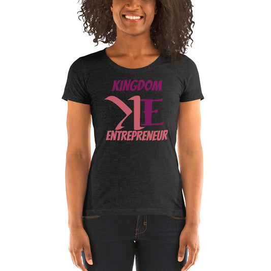 Ladies' short sleeve KINGDOM ENTREPRENEUR shirt